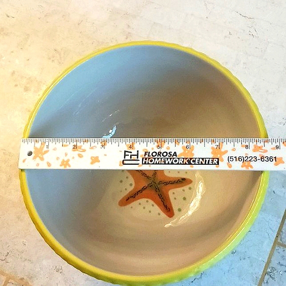 Temptations Limited Edition " Summer Shells" Large 3 QT. Bowl- New in Box - Picture 14 of 16